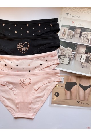 Женские хлопковые трусики слипы Obrana (Anabel Arto) 200-30 